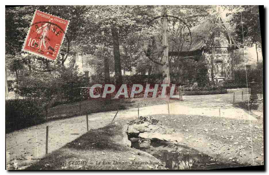 CPA Clichy Le Parc Denain Vue Artistique