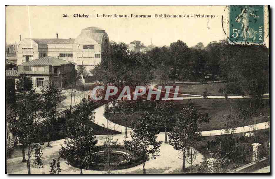 CPA Clichy Le Parc Denain Panorama Etablissement du Printemps