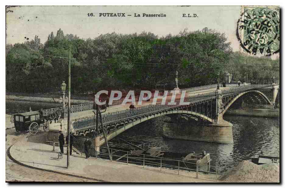 CPA Puteaux La Passerelle