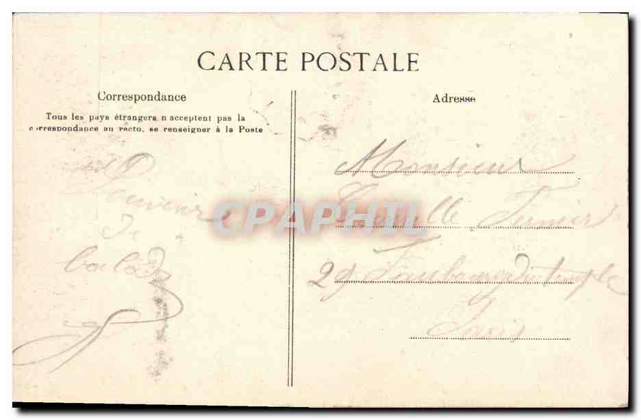 CPA Robinson Entree du vrai Robinson — Rückseite