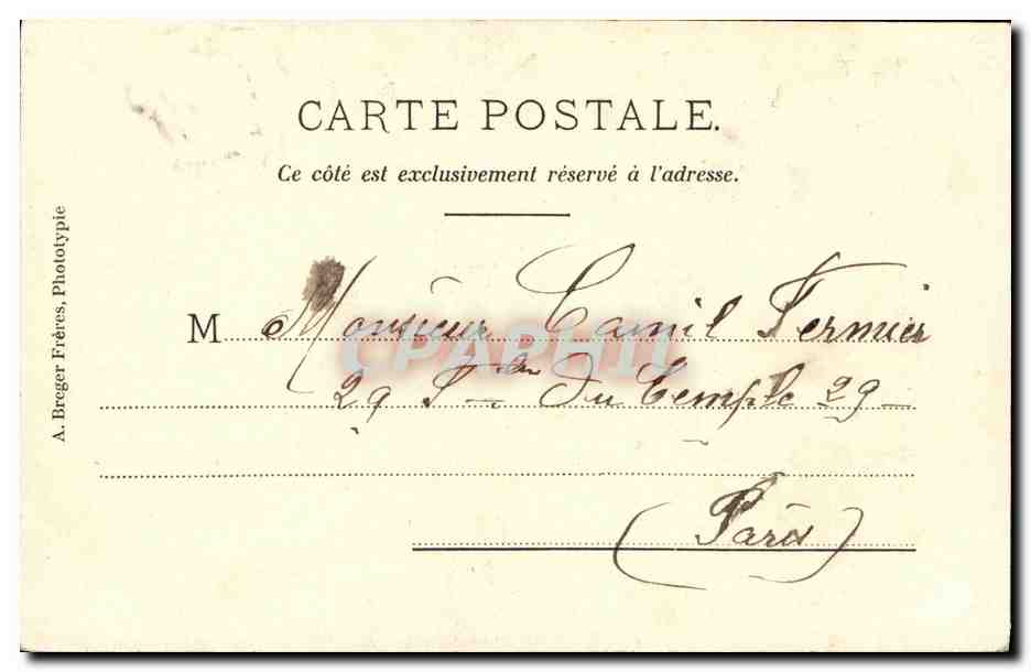 CPA Robinson Le Plus vieux chataignier de Robinson Ane Enfants — Rückseite
