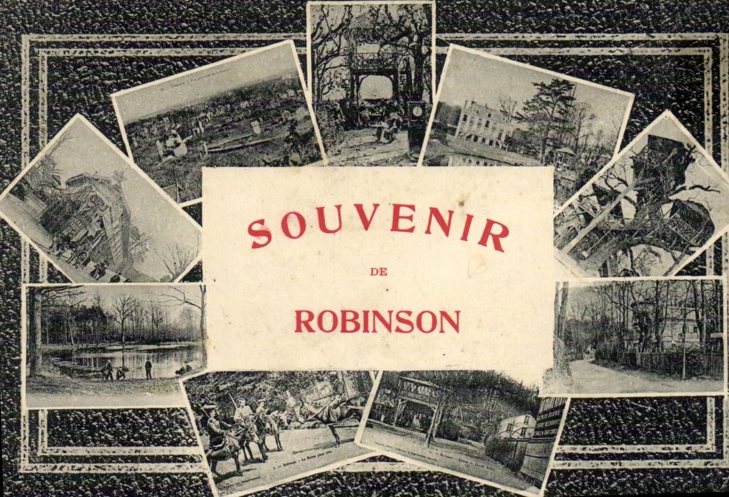 CPA Souvenir de Robinson 
