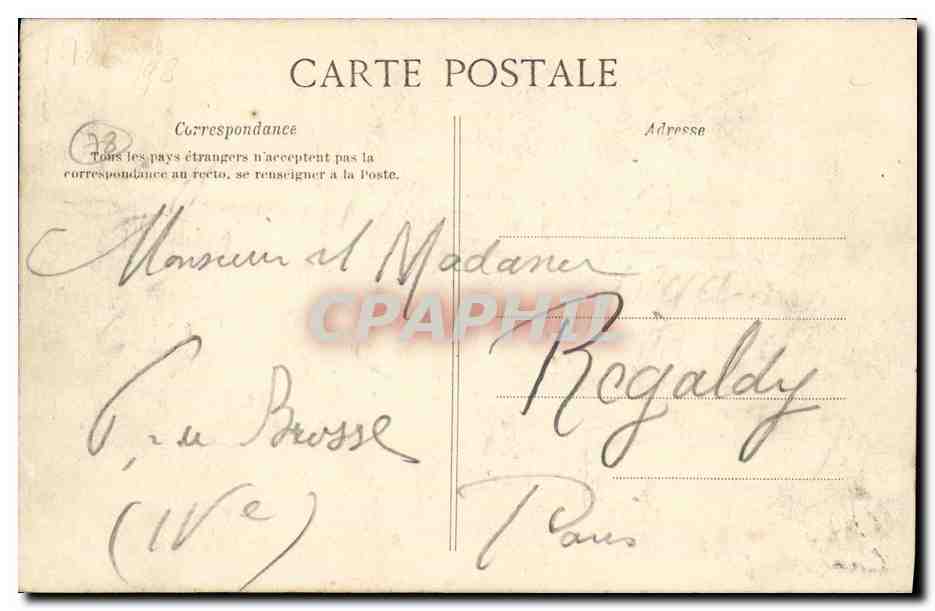 CPA Robinson L Ane Recalcitrant Ane — Rückseite