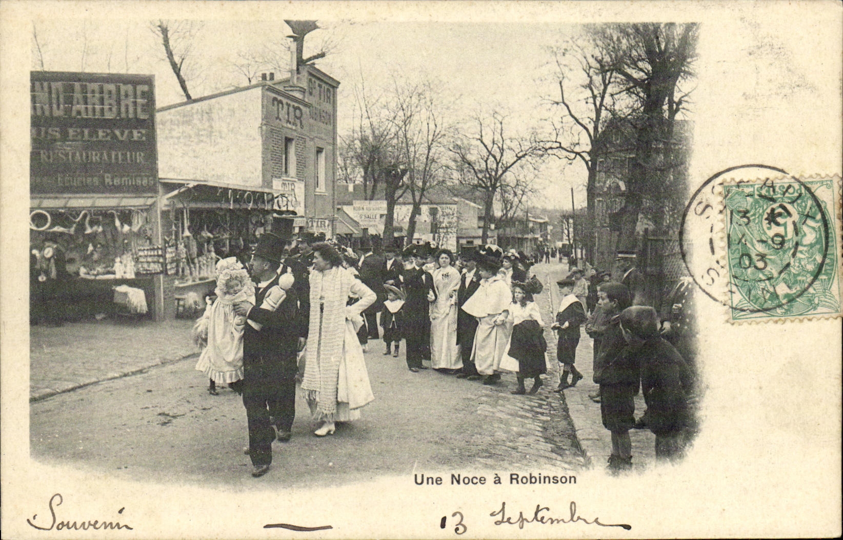 CPA Une Noce a Robinson Mariage 
