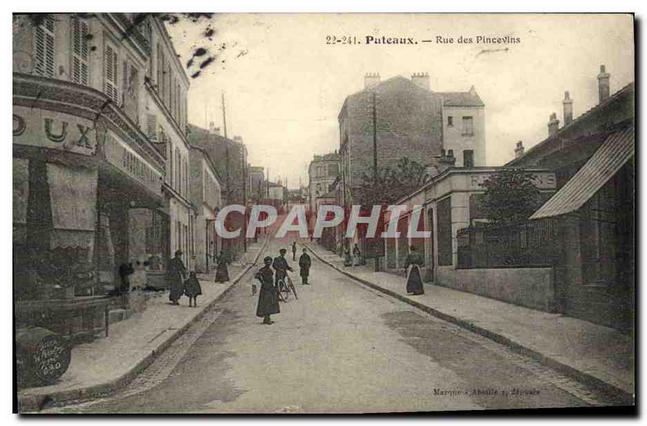 CPA Puteaux Rue des Pincevins
