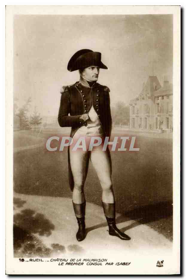 CPA Rueil Chateau de la Malmaison Le Premier Consul par Isabey Napoleon 
