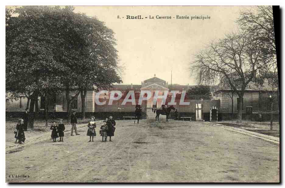 Rueil - La Caserne - Entrée principale — L'Abellie, n°8