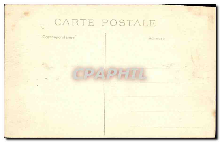 CPA Rueil Chateau de la Malmaison Salon de Musique de Josephine — Rückseite