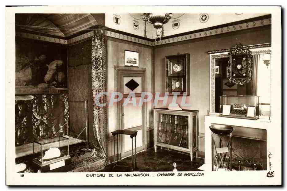 CPA Chateau de la Malmaison Chambre de Napoleon