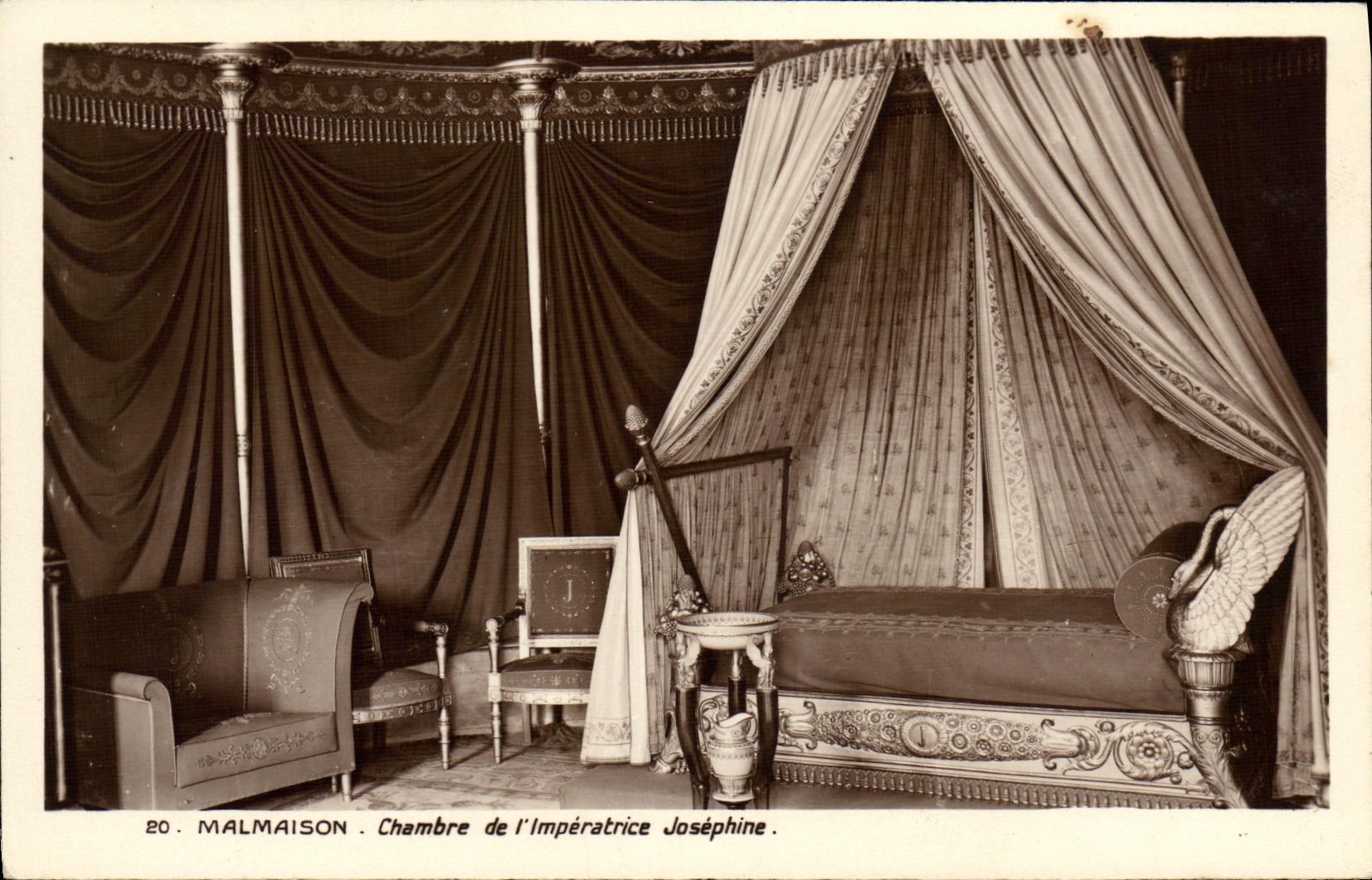 CPA Malmaison Chambre de l Imperatrice Josephine