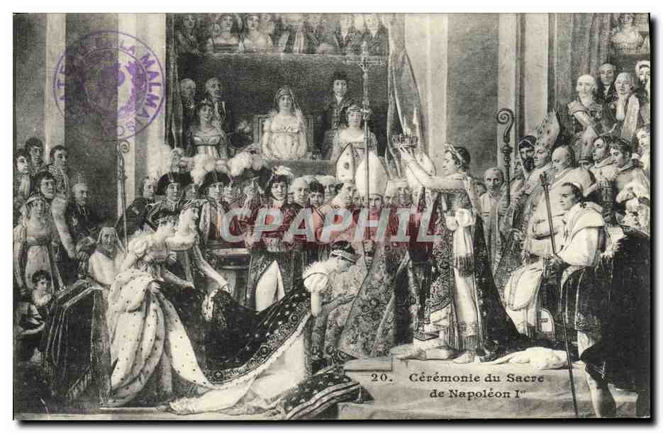 CPA Cermonie du Sacre du Napoleon l