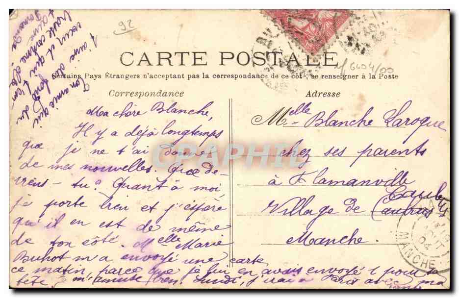 CPA La Malmaison sous l Empire Temple de l Amour — Rückseite