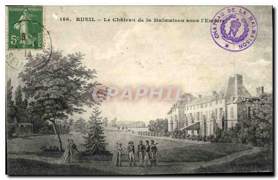 CPA Rueil Le Chateau de la Malmaison sous l Empire