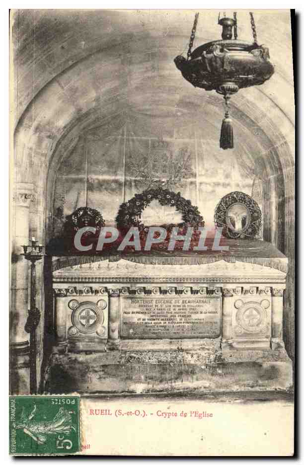 CPA Rueil Crypte de l Eglise