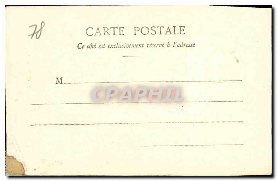 CPA Rueil Crypte de l Eglise — Rückseite