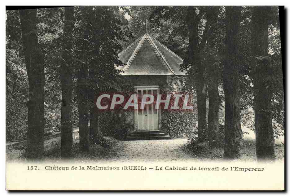 CPA Chateau de la Malmaison Le Cabinet de travail de l Empereur Napoleon 1er