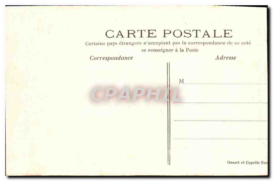 CPA Mort de Napoleon l a Ste Helene en 1821 — Rückseite