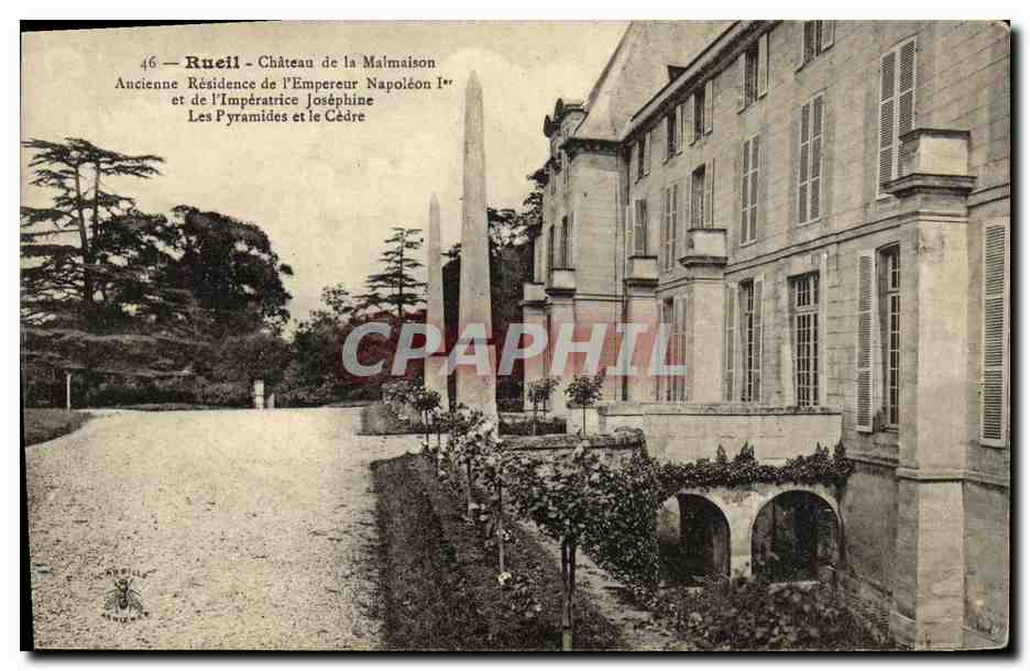 CPA Ruiel Chateau de la Malmaison Napoleon 1er