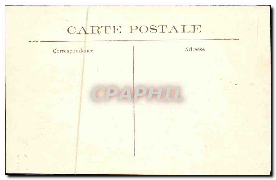 CPA Rueil La Malmaison sous l Empire La Cour d Honneur — Rückseite