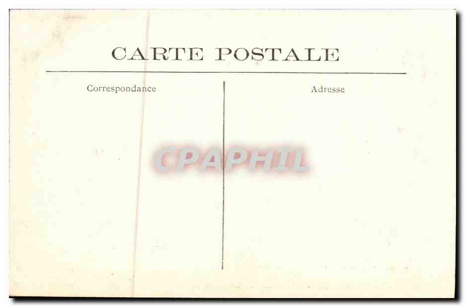 CPA Rueil Chateau de la Malmaison Ancienne Residence de l empereur Napoleon 1er Surtout en vermeil — Rückseite