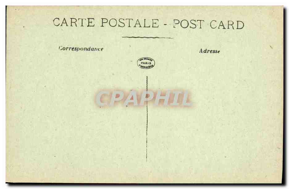 CPA Bataille du Chemin des Dames Foret de la Malmaison Militaria — Rückseite