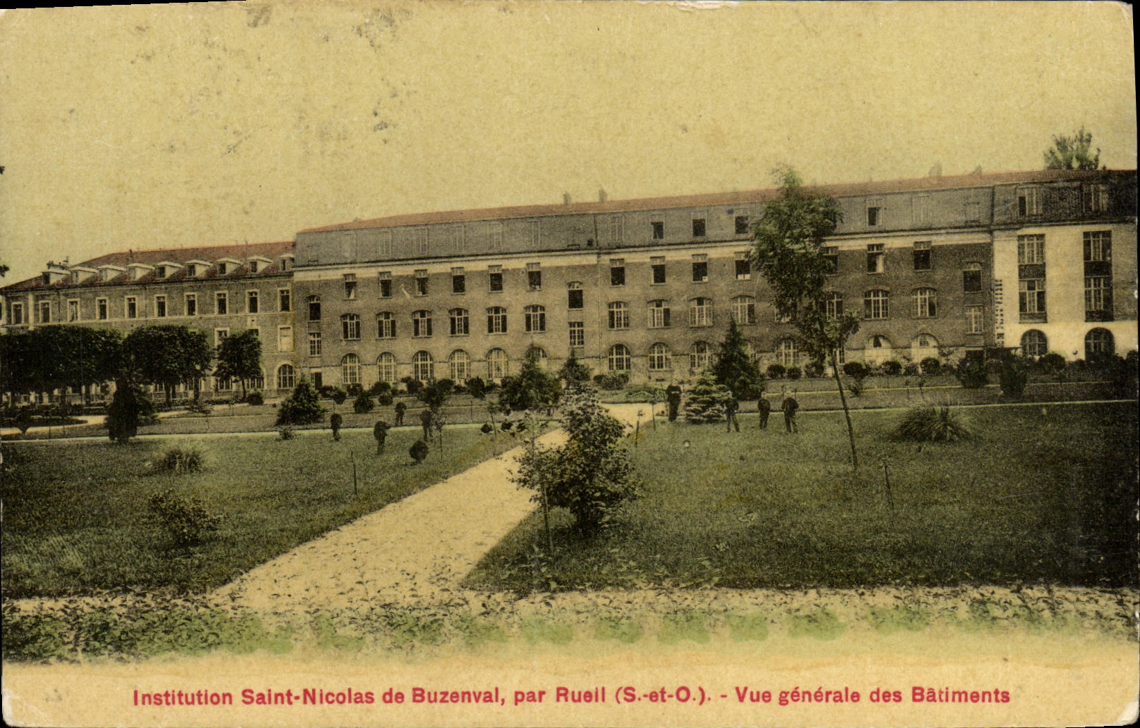 CPA Institution Saint Nicolas de Buzenval par Rueil Vue generale des Batiments