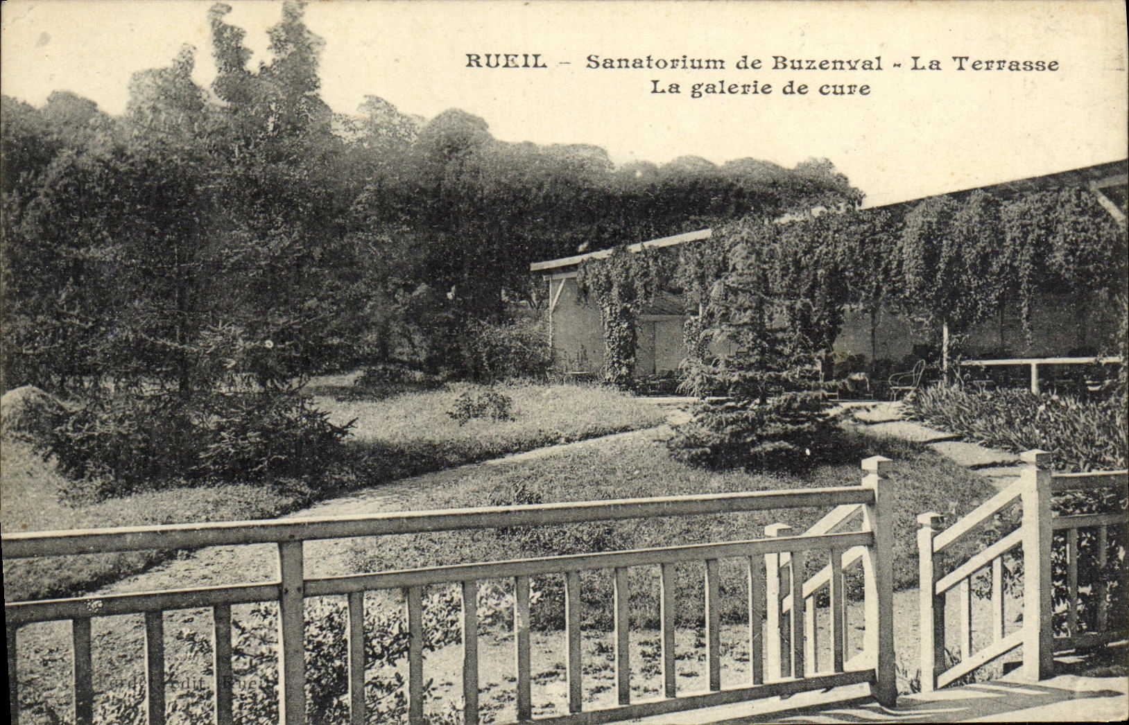 Rueil - Sanatorio di Buzenval - La Terrasse
