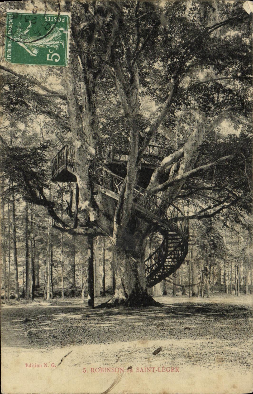 CPA Robinson SAint leger Arbre