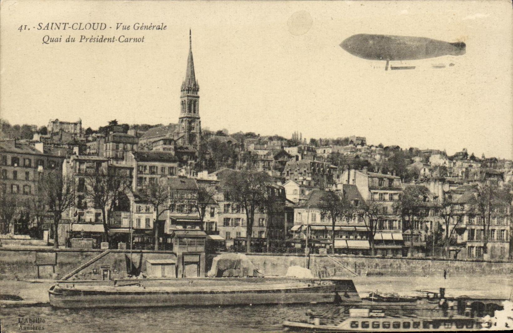 SAINT-CLAUDE - Vue Générale - Quai du Président-Carnot — L'Abellé, Asnières, n°41