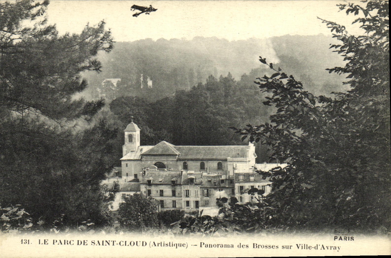 CPA Saint Cloud Panorama des Brosses Sur Ville d Avray Avion