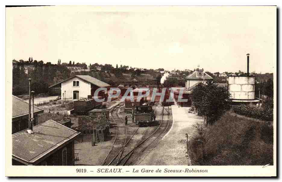 CPA Le Parc de Sceaux La Gare de Sceaux Robinson