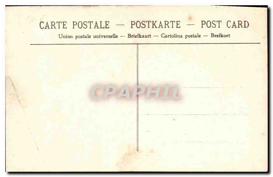 CPA Sevres Ecole Normale carte toilee  — Rückseite