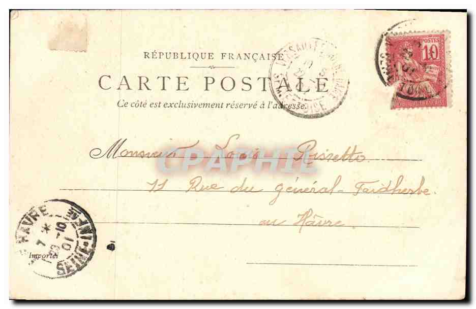 CPA Sevres Manufacture Nationale — Rückseite