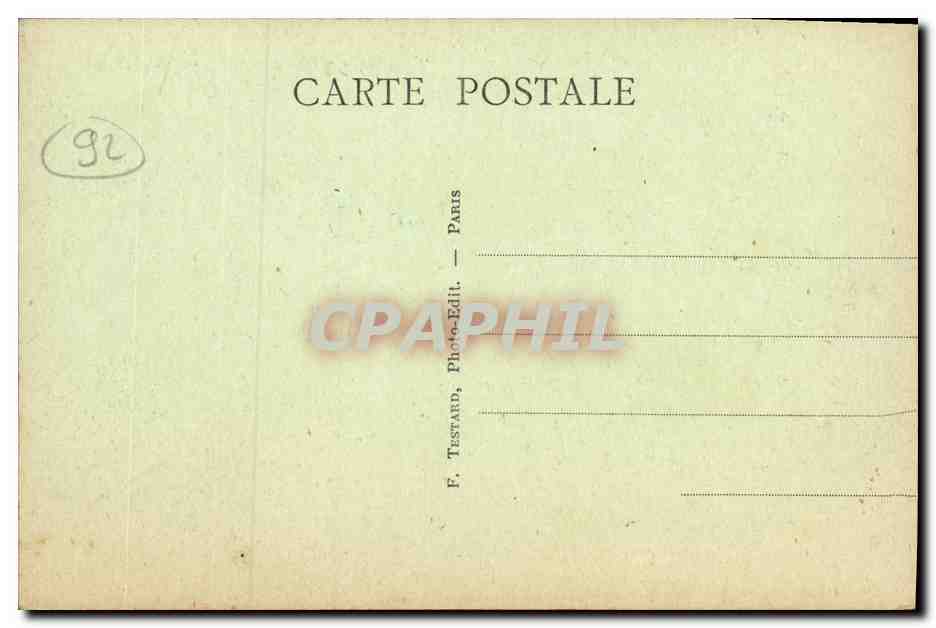 CPA Suresnes Le Mont Valerien Vue Generale — Rückseite