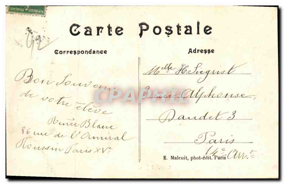 CPA Suresnes Le Fort du Mont Valerien apres le bombardement des prussiens en 1870 1871 Militaria  — Rückseite