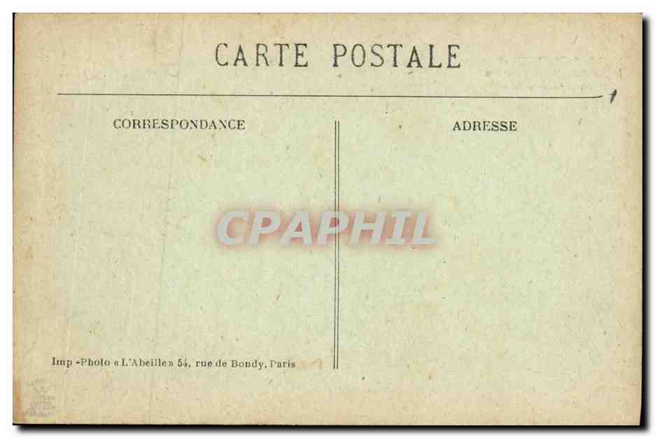 CPA Suresnes et le fort du Mont Valerien au 18eme — Rückseite
