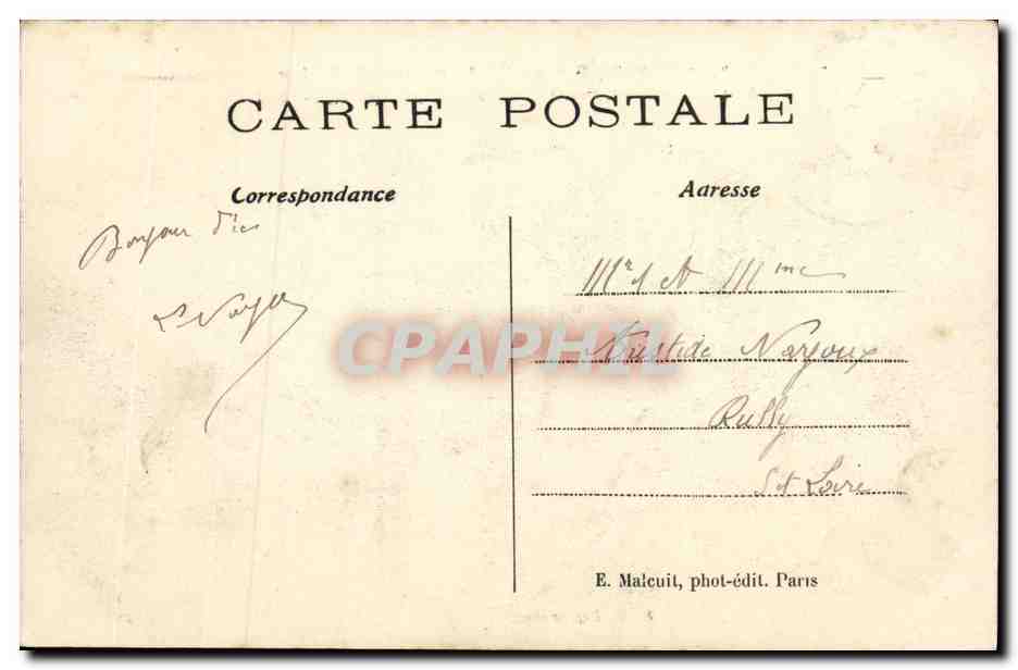 CPA Suresnes Le Fort du Mont Valerien apres le bombardement des prussiens en 1870 1871 Militaria  — Rückseite