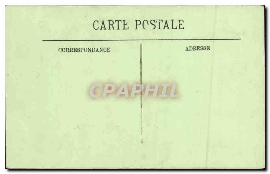 CPA Colombes Crue de la Seine Avenue Menelotte  — Rückseite