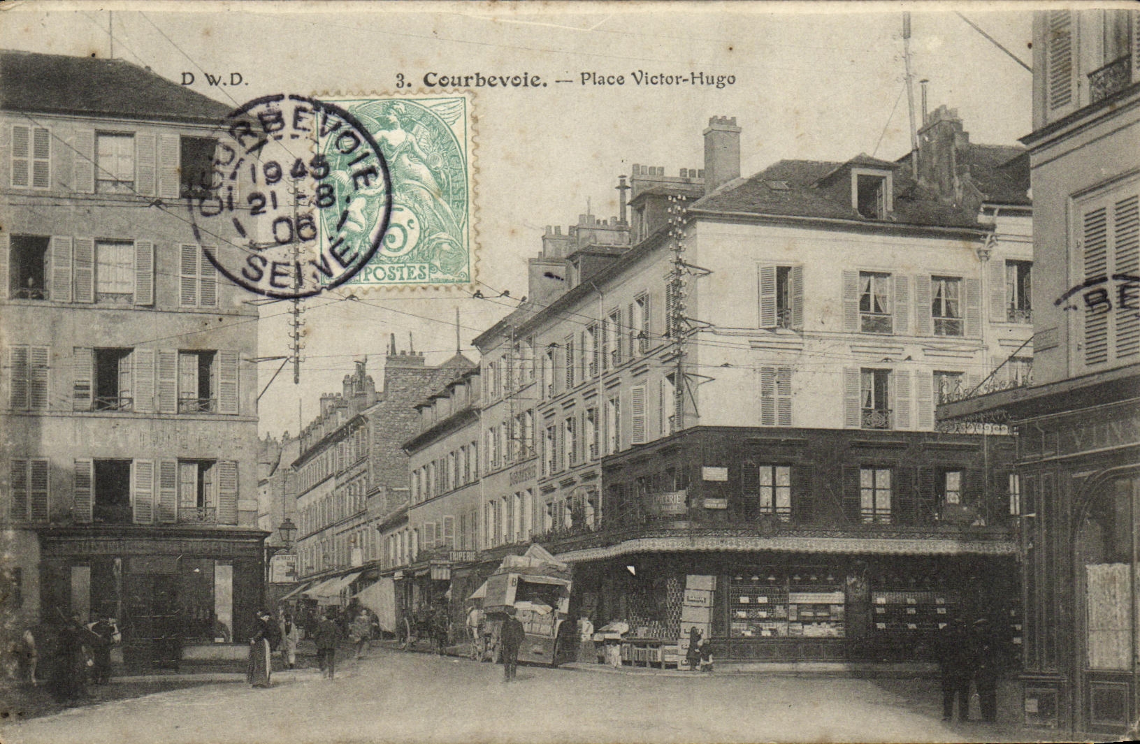 CPA Courbevoie Place Victor Hugo