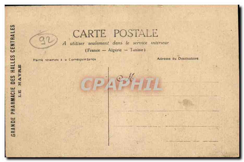 CPA Courbevoie Janier 1910 Sauvetage d une femme  — Rückseite