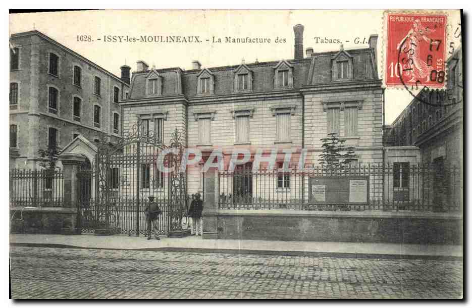 CPA Issy les Moulineaux La Manufacture des Tabacs