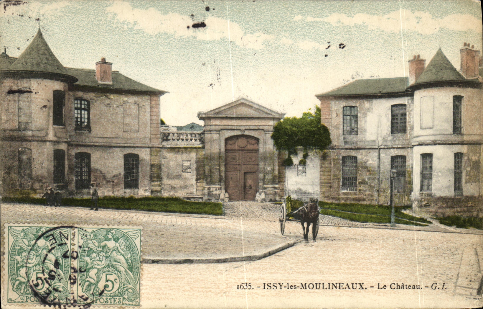 CPA Issy les Moulineaux Le Chateau