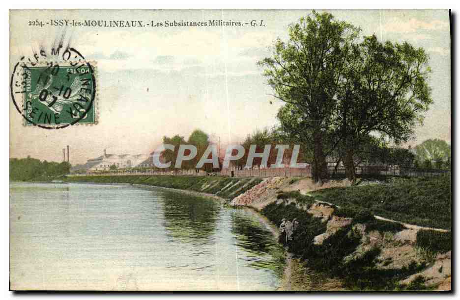 CPA Issy les Moulineaux Les Subsistances Militaires