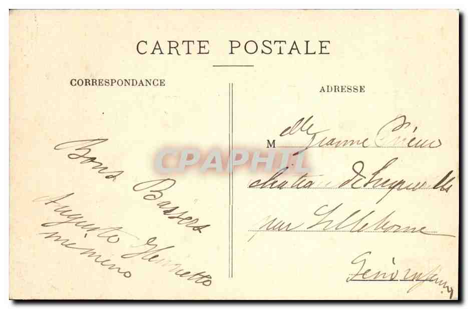 CPA Asnieres Les Bords de la Seine Bateau  — Rückseite