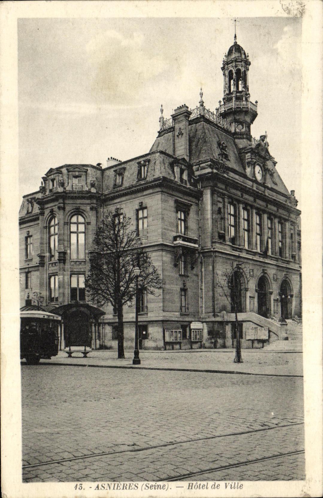 Asnières (Seine) — Hôtel de Ville — Édition « La Cigogne » n°15