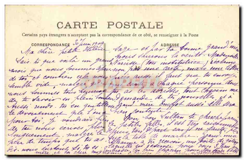 El ladrón sorprendido — Liga de Seguridad Pública de la Ciudad de Asnières — Imp. Berthaud, París — Reverso
