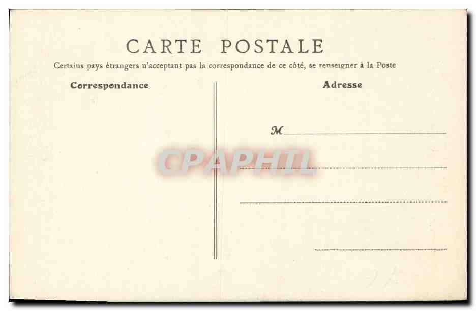 CPA Ligue de Securite Publique de la Ville d Asnieres Escalade du Mur Chien  — Rückseite