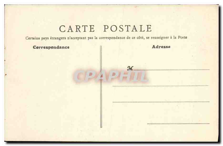 CPA Ligue de Securite Publique de la Ville d Asnieres Muse Dora Turc capurent l Apache  — Rückseite
