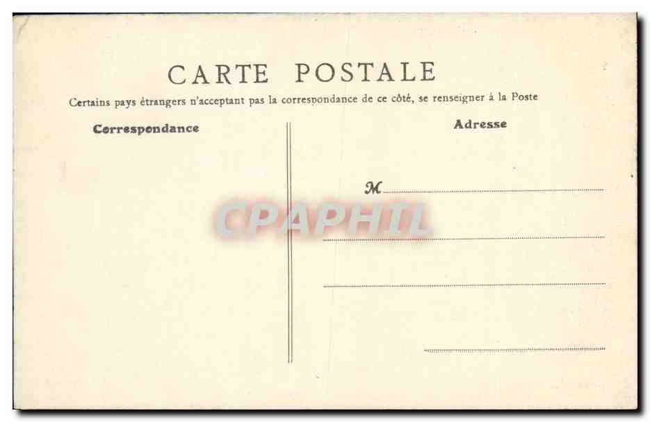 Brigade van Politiehonden — Liga voor Openbare Veiligheid van de Stad Asnières — B.F. Paris — Achterkant