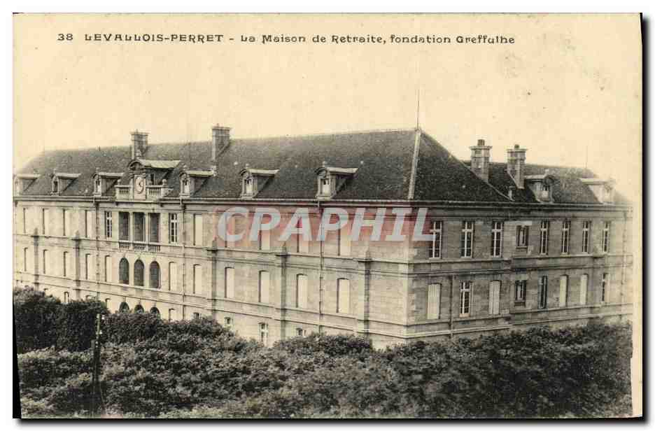 CPA Levallois Perret Le Maison de Retraite fondation Greffulhe
